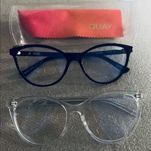 2 pairs of Quay Blue light glasses.